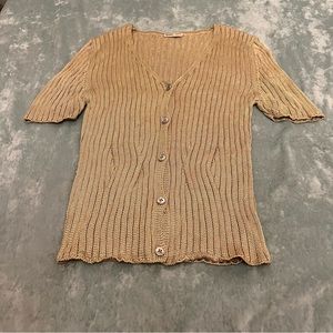 Vintage Quadro Knitted Top